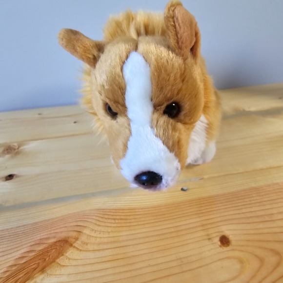 Wildlife Adventures Corgi Dog Plush 2017 Evergreen Stuffed Animal Toy - Picture 4 of 10